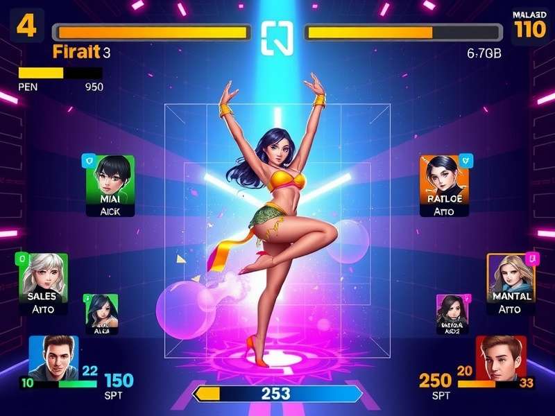 Dream Dance character customization screen