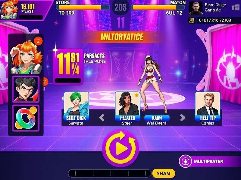 Multiplayer battle mode in Dream Dance